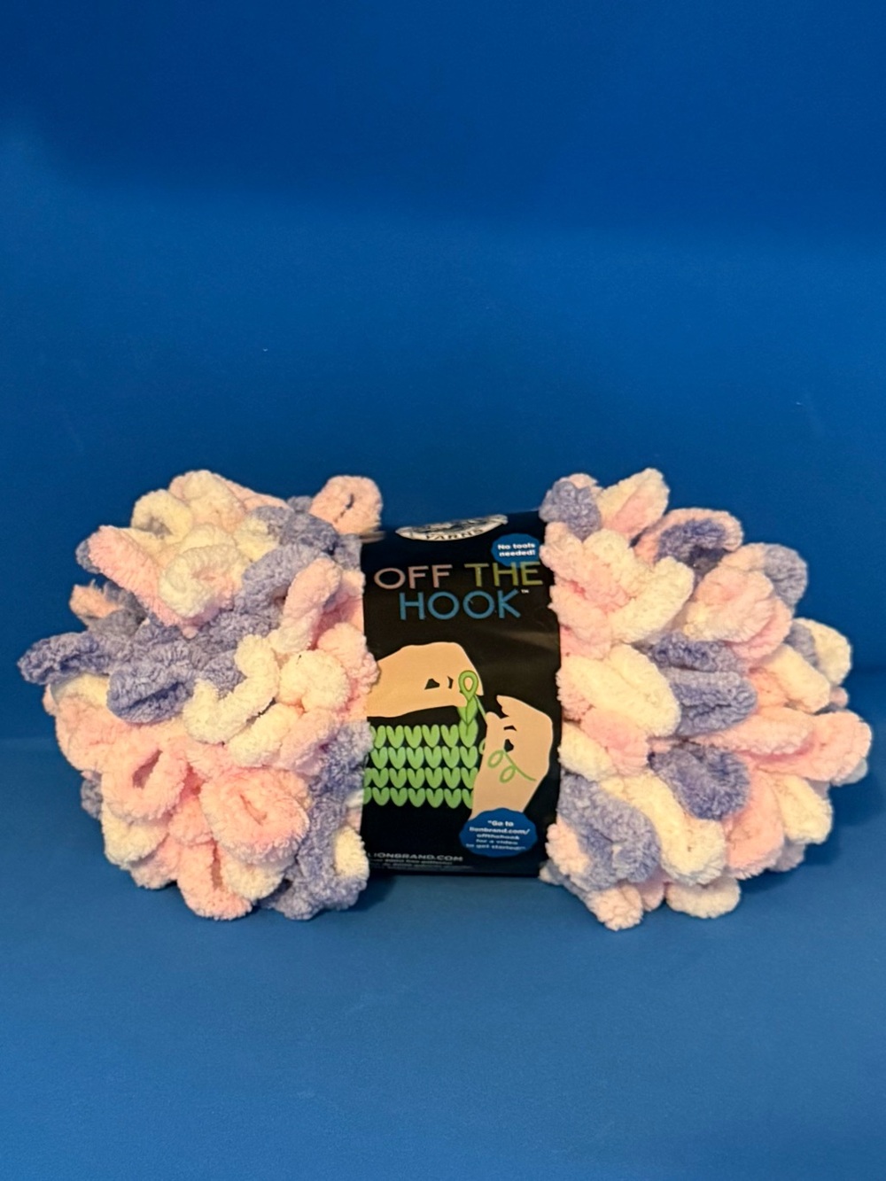 Off The Hook Plush Loop Yarn - Pink & Lavender
Six (6) skeins available $5 each.